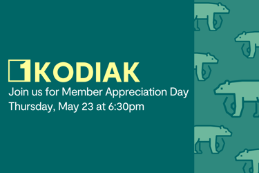 Join us for Member Appreciation Day Thursday, May 23 at 6:30pm